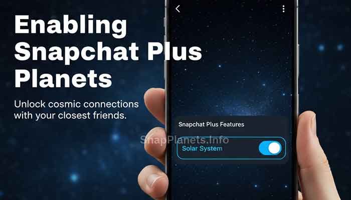 How to enable Snapchat Solar System in settings
