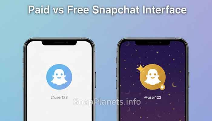 Comparison of Free Snapchat vs Snapchat Plus features