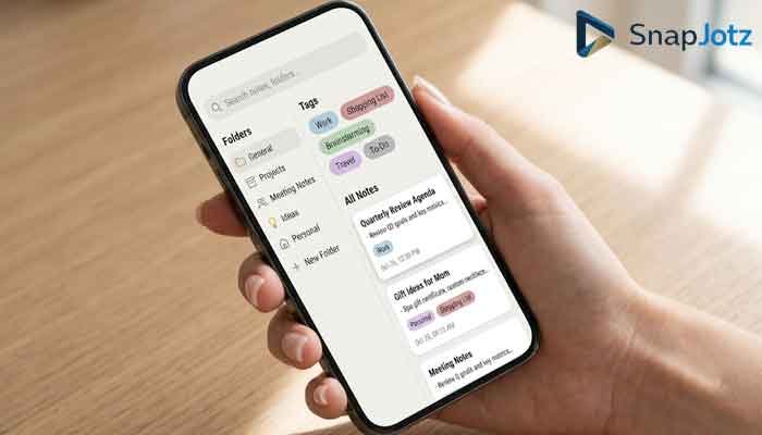 Snapjotz Cloud Note Taking Features