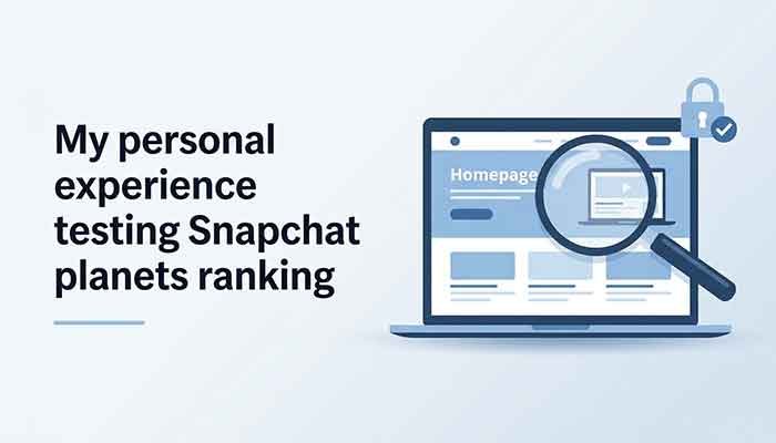 Snapchatplanets.net Review: Is It Safe & Legit? 3 My personal experience testing Snapchat planets ranking