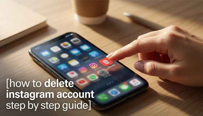 how to delete instagram account permanently step by step guide